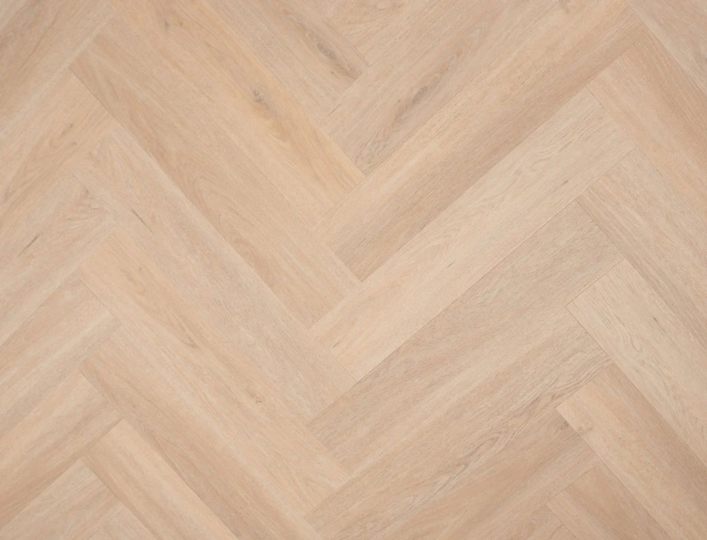 Porthcurno Oak – 6.5mm Click Vinyl Herringbone LVT