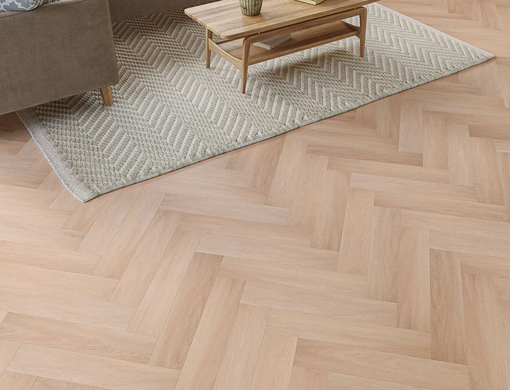Sherburn Oak – 5mm Click Vinyl Herringbone LVT