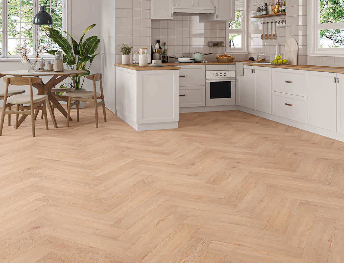 Farnham Oak – 5mm Click Vinyl Herringbone LVT