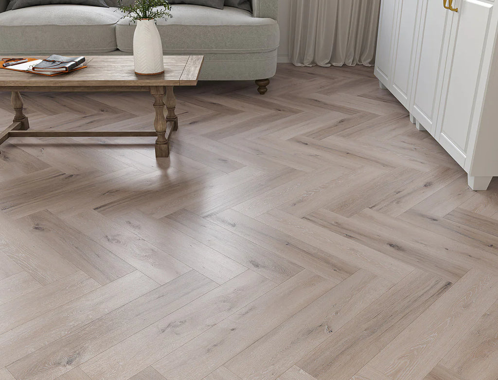 Studland Oak – 5mm Click Vinyl Herringbone LVT