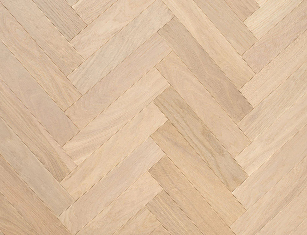 Samphire Oak – FSC 10/2.5mm Herringbone Engineered Wood