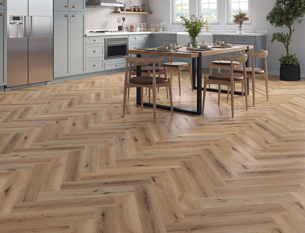 Camber Oak – 5mm Click Vinyl Herringbone LVT