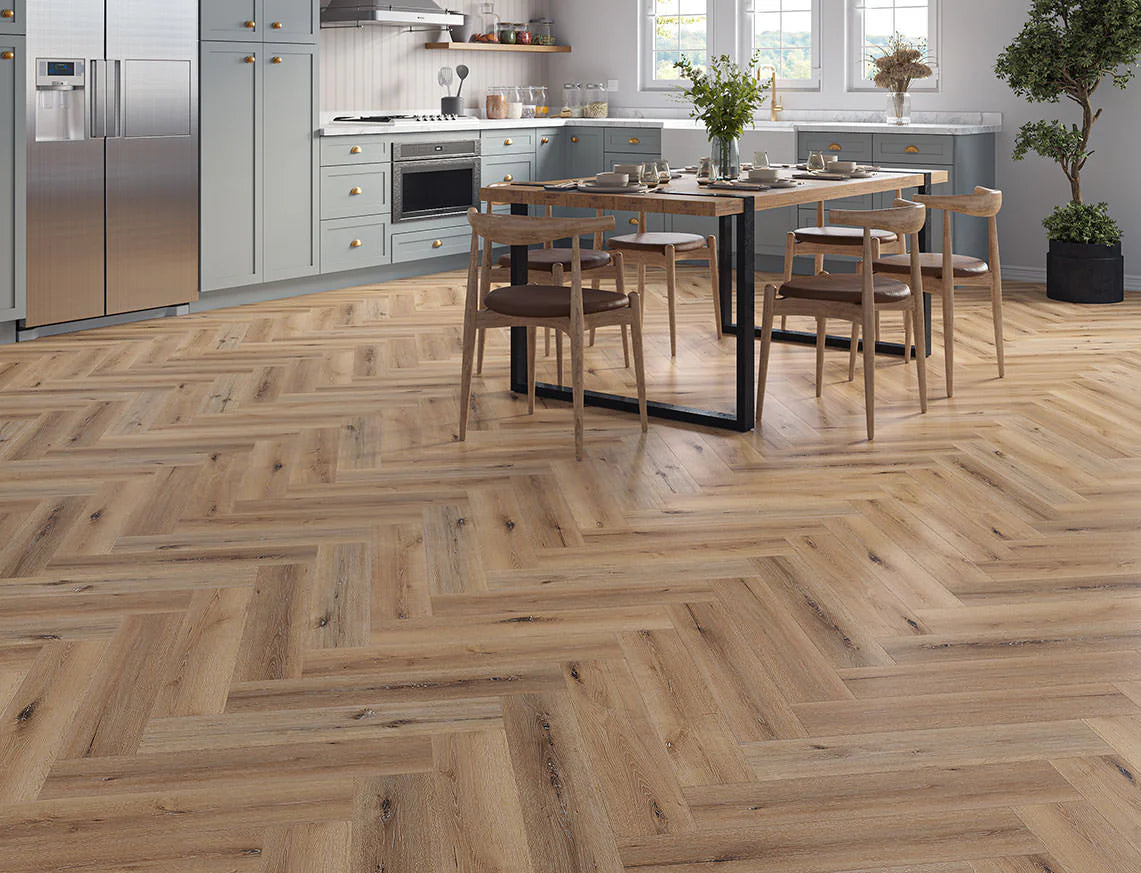 Camber Oak – 5mm Click Vinyl Herringbone LVT