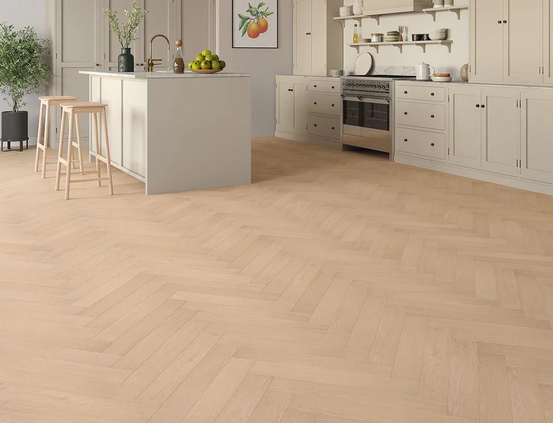 Oakleigh Deluxe 12mm Kingham – 12mm Oakleigh Deluxe Herringbone Laminate