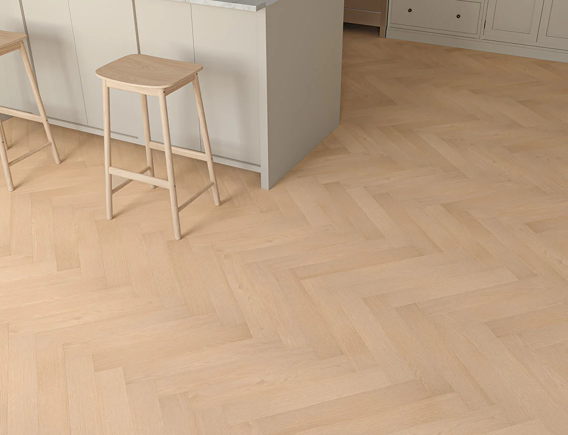 Oakleigh Deluxe 12mm Kingham – 12mm Oakleigh Deluxe Herringbone Laminate