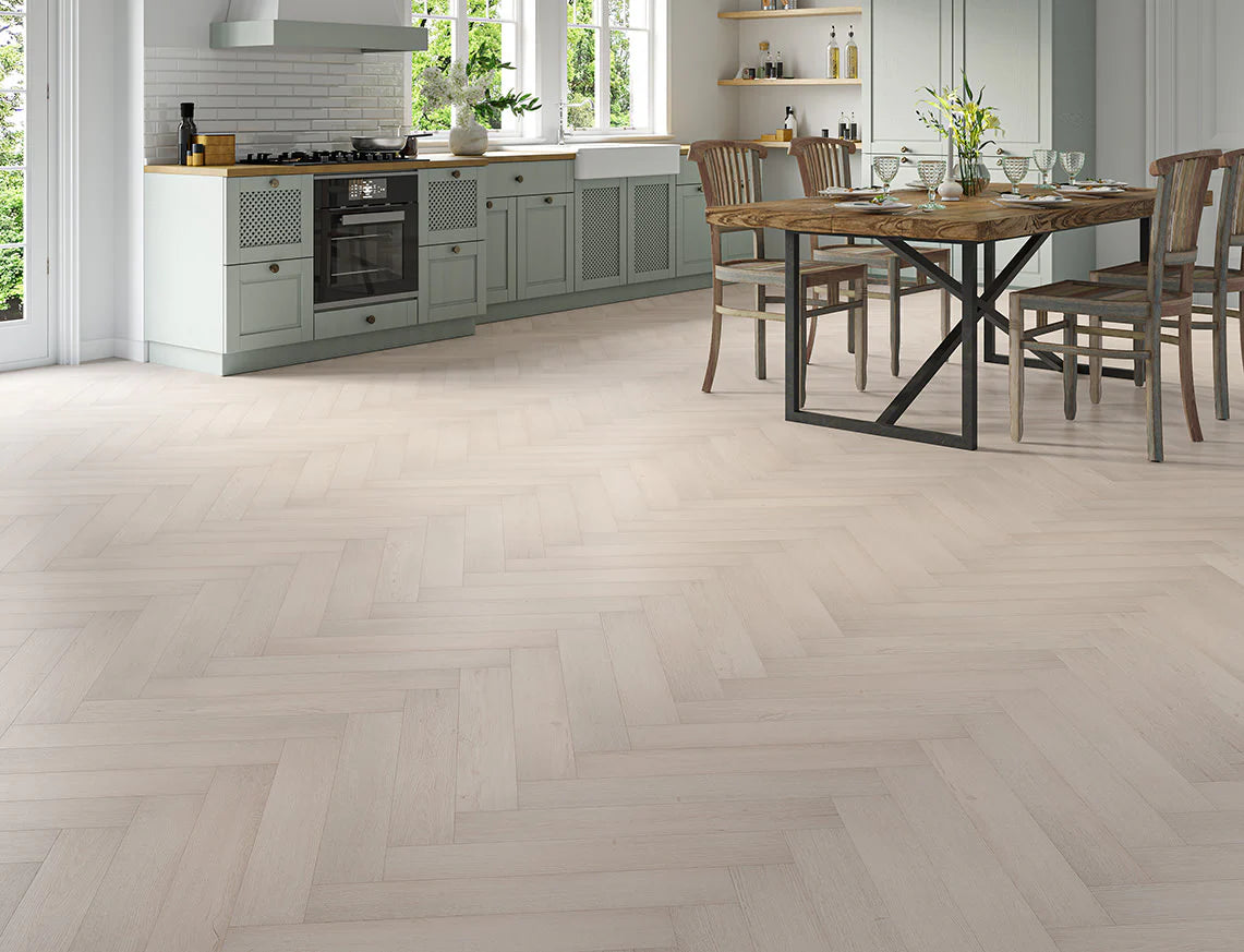 Oakleigh Deluxe 12mm Malham – 12mm Oakleigh Deluxe Herringbone Laminate