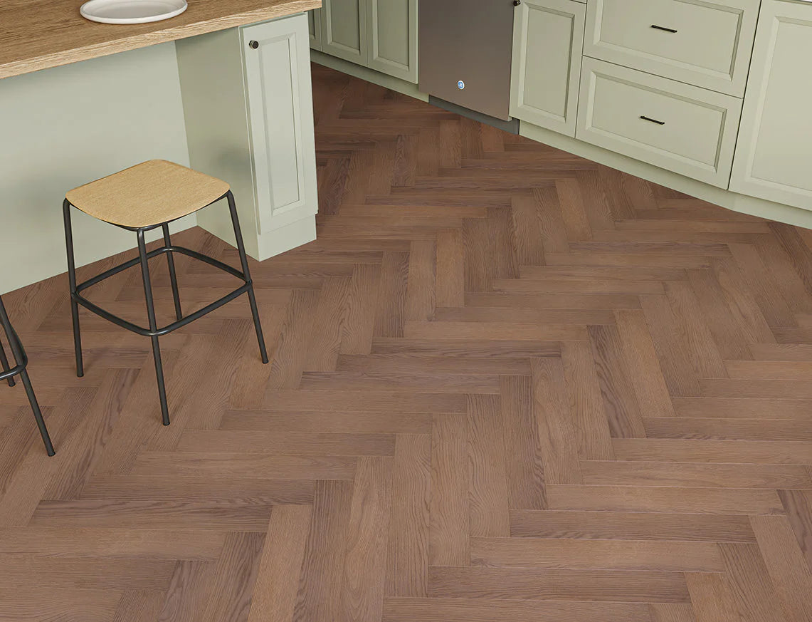 Oakleigh Deluxe 12mm Romsey – 12mm Oakleigh Deluxe Herringbone Laminate