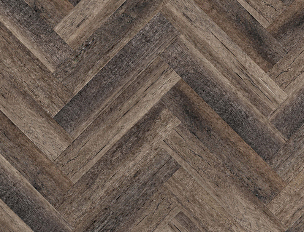 Pentle Oak – 6.5mm Click Vinyl Herringbone LVTe