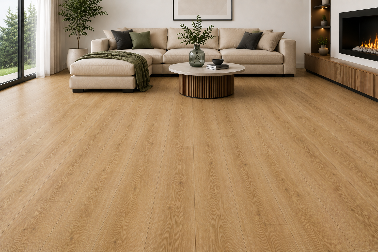 HardCORE SPC Natural Oak Plank