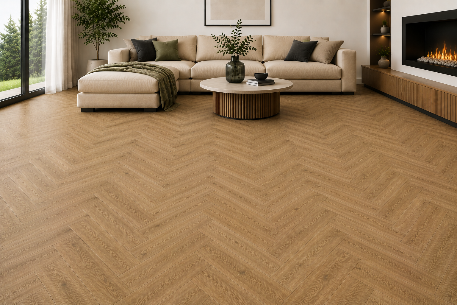 HardCORE SPC Howarth Oak Herringbone