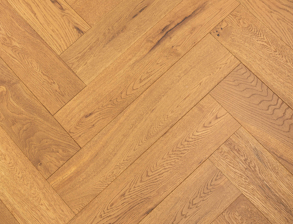 Thetford Oak – 15/4mm Herringbonew Large Format Engineered Wood